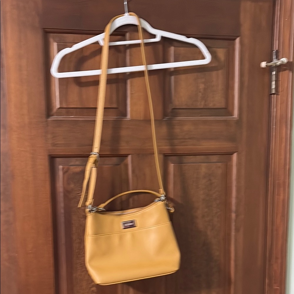 Nine West Mustard Crossbody Bag